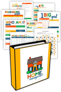 Home Management Binder For Young Adults
